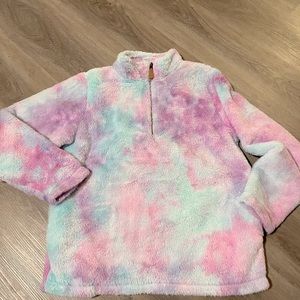 Pink lily sz small oversized pullover sweater